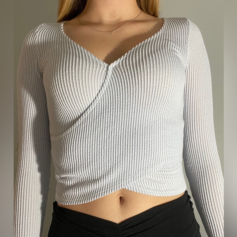 Hollister Ribbed Crop Top